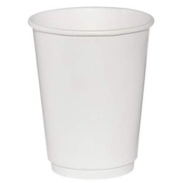 Стакан ГН 350 мл (d-90 мм) бумажный, 2-х сл. БЕЛЫЙ (25/400 шт.) Экопак