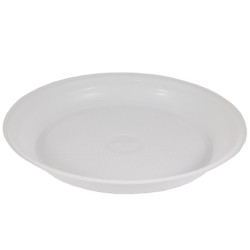 Тарелка D220 (1-секц.) ПП белая (50/1000 шт.) Уфа
