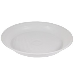 Тарелка D220 (1-секц.) ПП белая (50/1000 шт.) Уфа