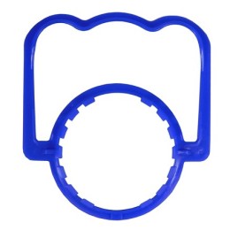 Ручка для бутылки ПЭТ 5,0 л (D-4,8 см) синяя (20 шт.)