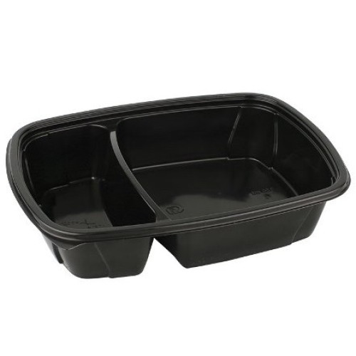 К-230-2х170х50 (PP) Дно прямоугольное черное 950 мл ПолиЭР (50/300 шт.) в Екатеринбург — Uralhoz.ru