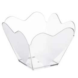 Креманка фуршетная Сердечная прозрачная 60 мл (40/240 шт.) 5107п