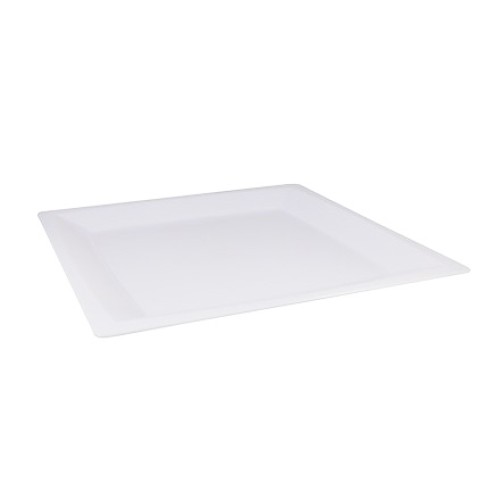 Тарелка квадратная плоская 210х210 ПП белая (3/60 шт.) 2003б в Екатеринбург — Uralhoz.ru