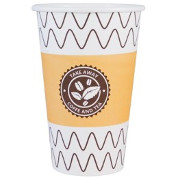 Стакан ГН 400 мл (d-90 мм) бумажный ЗигЗаг (50/1000 шт.) GoodCup АКЦИЯ