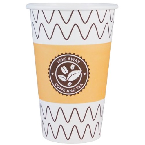 Стакан ГН 400 мл (d-90 мм) бумажный ЗигЗаг (50/1000 шт.) GoodCup АКЦИЯ в Екатеринбург — Uralhoz.ru