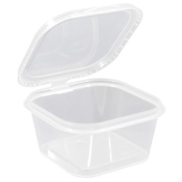 Соусник 50 мл верхнее закрытие КВАДРАТ Перинт (80/1040 шт.)