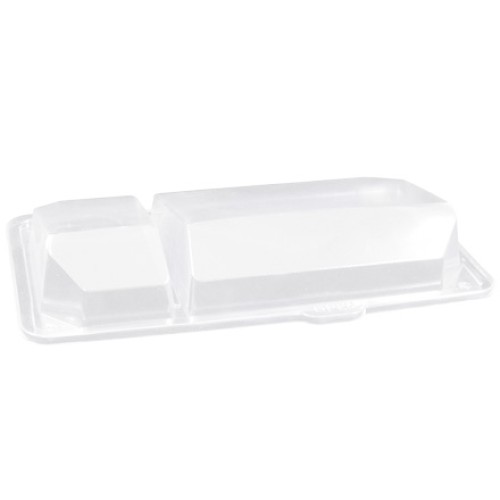 КД-009Н Крышка для контейнера (низкая) прозрачная КадоПрим (1000 шт.) АКЦИЯ в Екатеринбург — Uralhoz.ru