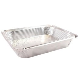 402-696 к 402-678 Форма алюм.прямоуг.L-край (225х175/194х144мм,h-35мм,V-1040 мл)(25/400 шт.)