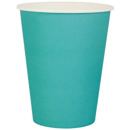 Стакан ГН 350 мл (d-90 мм) бумажный Бирюзовый (50/1000 шт.) ЛигаПак