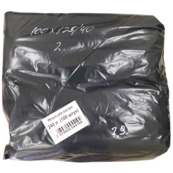 Мешок д/мусора ПВД 240 л (100 шт.) стопа черный Грин Бро (1 шт.)