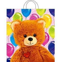 Пакет с петлевой ручкой ПНД 38х42 (40 мкм) Топтыжка (25/500 шт.) Интерпак