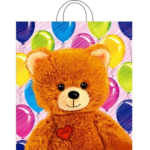 Пакет с петлевой ручкой ПНД 38х42 (40 мкм) Топтыжка (25/500 шт.) Интерпак в Екатеринбург — Uralhoz.ru