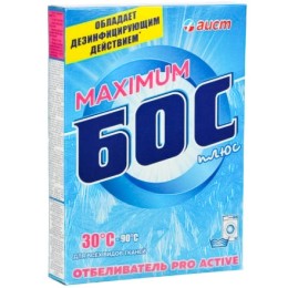 Отбеливатель порошок 600 г БОС плюс (1/30 шт.)