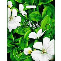 Пакет с прорубной ручкой ПВД 40х47 (45 мкм) Магия (50/500 шт.) Интерпак