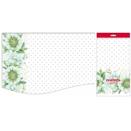 Скатерть ПВД 120х220 (35 мкм) Вербена (1/50 шт.) Интерпак