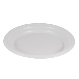 Тарелка D165, 250 мл ПС белая (100/2400 шт.) ПолиЭР