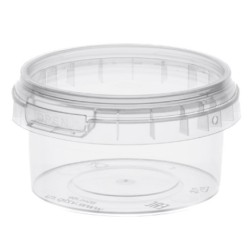 Контейнер круглый  80 мл (Н-37, D-69) упорное кольцо+конт.замок (480 шт.) ВЗЛП комплект 1507кп