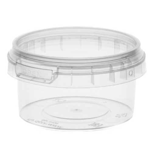 Контейнер круглый  80 мл (Н-37, D-69) упорное кольцо+конт.замок (480 шт.) ВЗЛП комплект 1507кп в Екатеринбург — Uralhoz.ru