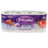 Туалетная бумага 2 сл. 8 шт. Plushe Classic Белая (1/8 шт.) в Екатеринбург — Uralhoz.ru