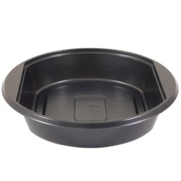 Тарелка суповая D170, 500 мл ПС черная (50/2400 шт.) Экстра Чайковский пластик