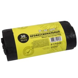 Мешок д/мусора ПНД 30 л (30 шт.) рулон ПРОФИ (1/20 шт.) ПФ-30/30/20