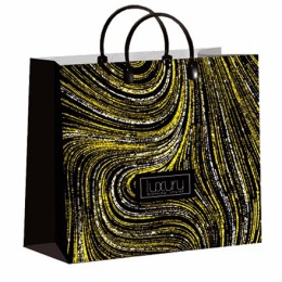 Пакет мягкий пластик 30х30 (150 мкм) Лакшери лам. (10/40 шт.) Интерпак