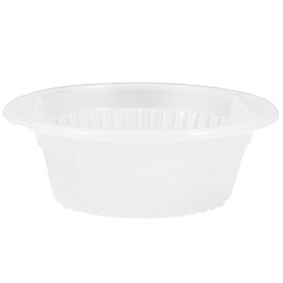 Тарелка суповая D150, 500 мл, ПП прозрачная (100/1600 шт.) Поликом