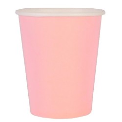 Стакан ГН 250 мл (d-80 мм) бумажный Пудра (розовый) (50/1000 шт.) ViRiDo