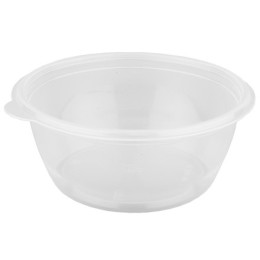 К-144-375 мл (PP) Дно круглое прозрачное (D-144, H-47 мм) ПолиЭР (50/300 шт.)