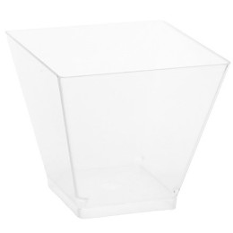 Креманка фуршетная Квадрат прозрачная 60 мл (40/640 шт.) Перинт