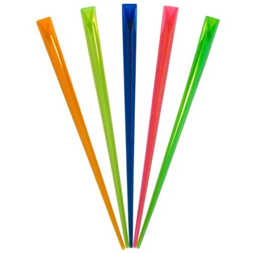 Пики пласт. Призма цветная 90 мм (500 шт.) в ПЛАСТ.КОРОБОЧКЕ (1/20 шт.) в Екатеринбург — Uralhoz.ru
