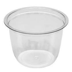 СпК-76-120 мл (PET) Дно круглое прозрачное А (D-76, H-52 мм) ПолиЭР (100/2000 шт.)