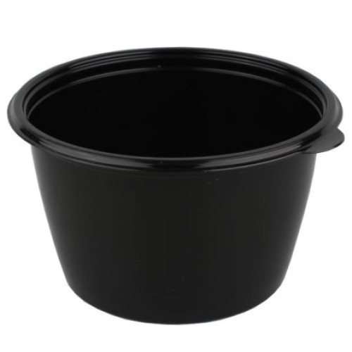 К-144-750 мл (PP) Дно круглое черное (D-144, H-84 мм) ПолиЭР (50/300 шт.) в Екатеринбург — Uralhoz.ru