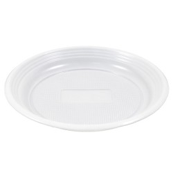 Тарелка D165, 250 мл ПС белая (100/3600 шт.) Чайковский пластик