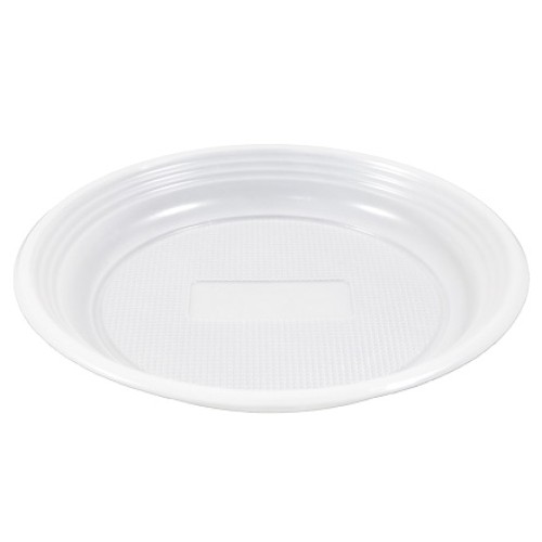 Тарелка D165, 250 мл ПС белая (100/3600 шт.) Чайковский пластик в Екатеринбург — Uralhoz.ru