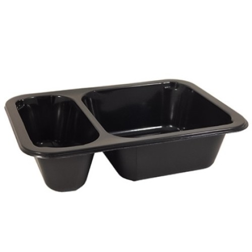 Контейнер под запайку (187х137х45) 30/70 Южуралпак 216/400 мл (50/400 шт.) ЧЕРНЫЙ в Екатеринбург — Uralhoz.ru