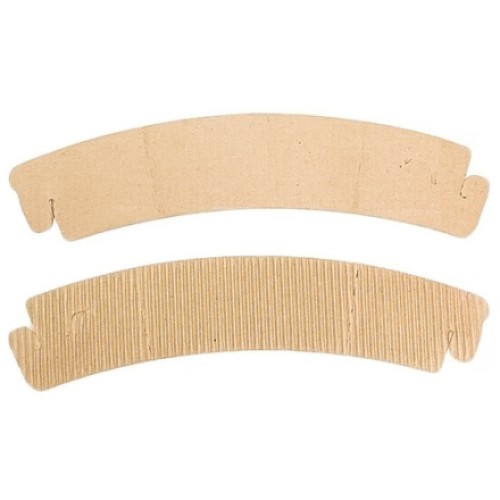 Манжета на стакан (cupholder) 2-сл. картон, б/печати (500 шт.) в Екатеринбург — Uralhoz.ru