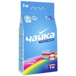 Стиральный порошок 9,0 кг Чайка-автомат Северное сияние (1 шт.)