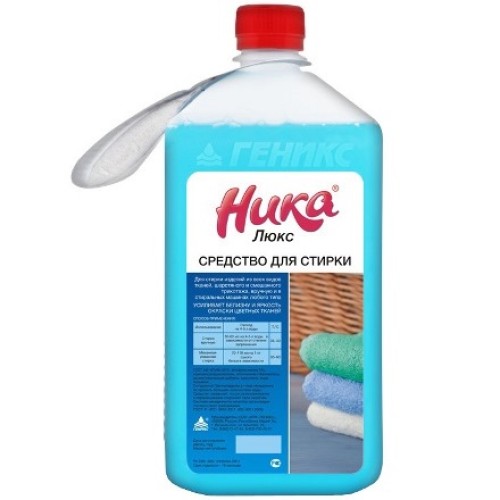 Средство для стирки 1,0 л «Ника-люкс» (1/12 шт.) в Екатеринбург — Uralhoz.ru