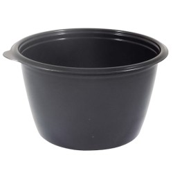 Круглое Дно ССПК-14154-750 мл черное (PP) (D-144, H-84 мм) BRO PACK (50/300 шт.)