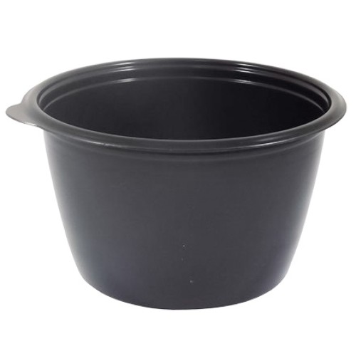 Круглое Дно ССПК-14154-750 мл черное (PP) (D-144, H-84 мм) BRO PACK (50/300 шт.) в Екатеринбург — Uralhoz.ru