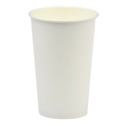 Стакан ГН 400 мл (d-90 мм) бумажный БЕЛЫЙ (50/1000 шт.)  ЛигаПак