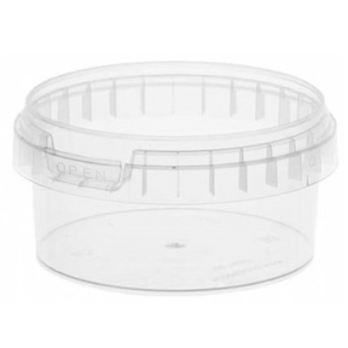 Контейнер круглый 210 мл (Н-46, D-95) упорное кольцо+конт.замок (160 шт.) ВЗЛП комплект 1208кп в Екатеринбург — Uralhoz.ru