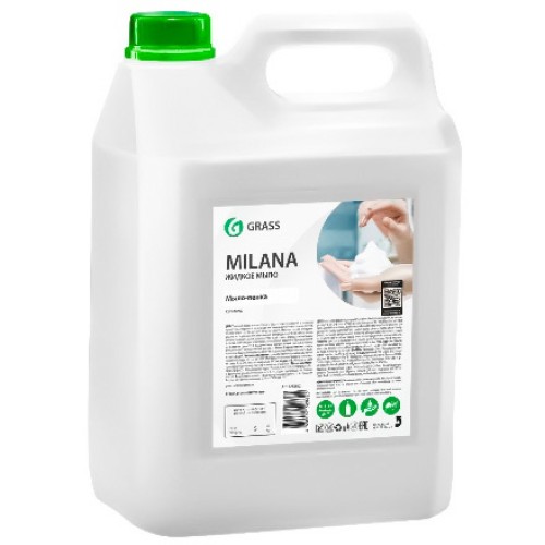 Мыло жидкое 5,0 кг ПЕНКА Milana GRASS (1/4 шт.) 125362 в Екатеринбург — Uralhoz.ru
