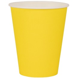 Стакан ГН 165 мл (d-70 мм) бумажный Желтый (50/2000 шт.) ЛигаПак