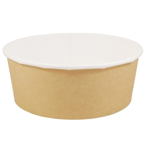 Упаковка круглая 1300 мл Round Bowl ДНО КРАФТ d-185, h-70 (210 шт.) OSQ в Екатеринбург — Uralhoz.ru