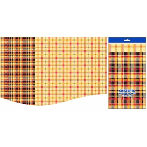 Скатерть ПВД 120х180 (35 мкм) Шерлок (1/50 шт.) Интерпак в Екатеринбург — Uralhoz.ru