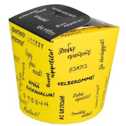 Коробка для китайской лапши круглая 500/700 мл Приятного аппетита ViRiDo (30/180 шт.)