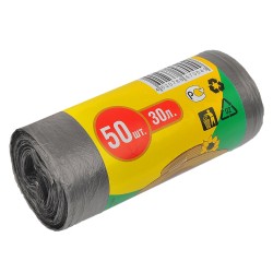 Мешок д/мусора ПНД 30 л (50 шт.) рулон ДЕД (1/35 шт.)