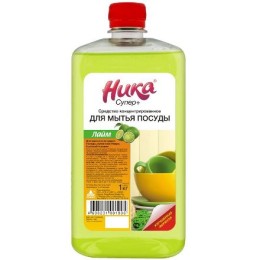 Средство моющее для посуды 1,0 кг Ника-Супер Плюс (1/12 шт.)